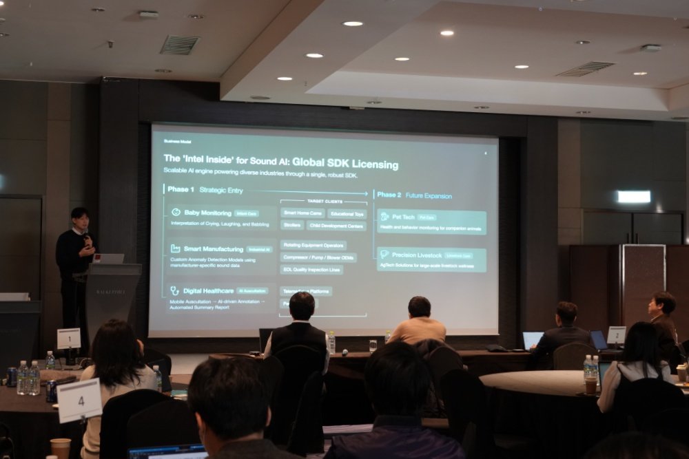 메디센싱은 ‘2025년 초기창업패키지 딥테크 분야 글로벌오픈이노베이션(글로벌 IR 데모데이)-넥스트 스테이지: 글로벌 IR 포 그로우 스테이지 스타트업(Next Stage: Global IR for Growth-Stage Startups)에 참여했다 / 출처=IT동아