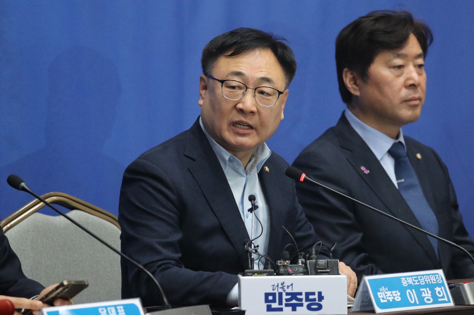 이광희 더불어민주당 충북도당위원장. 뉴스1