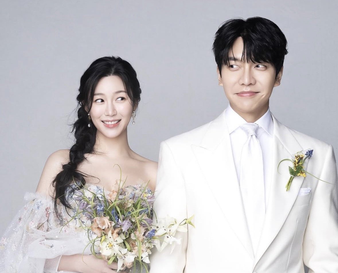 가수 겸 배우 이승기(오른쪽)와 아내인 배우 이다인. 인스타그램 캡처