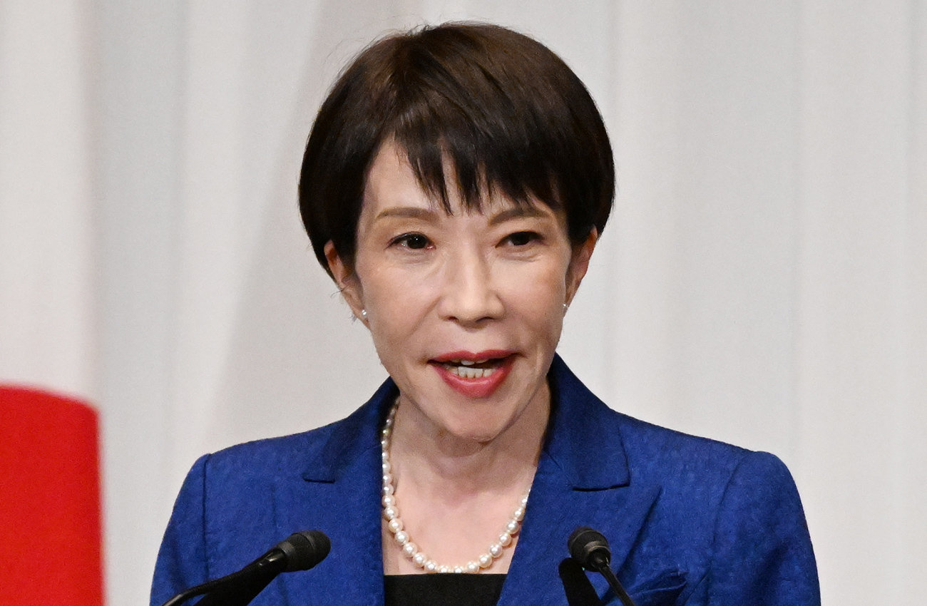 일본 다카이치 사나에 총리. 아사히 신문 제공