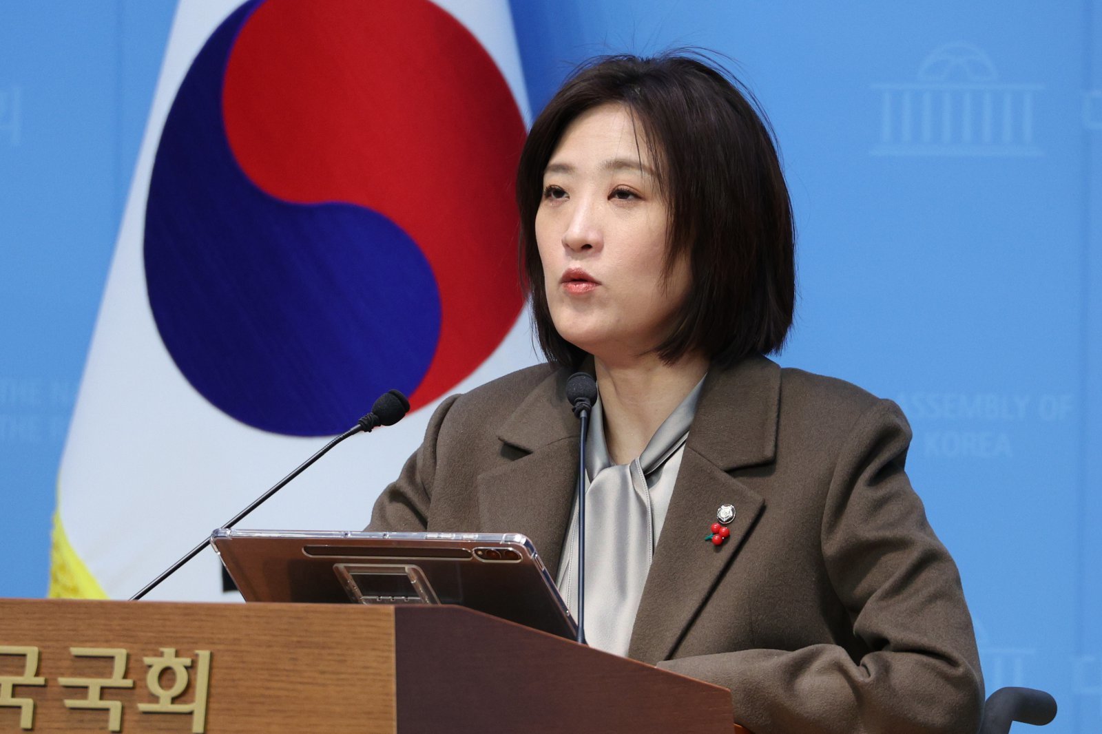 최보윤 국민의힘 수석대변인. 2026.1.11. 뉴스1