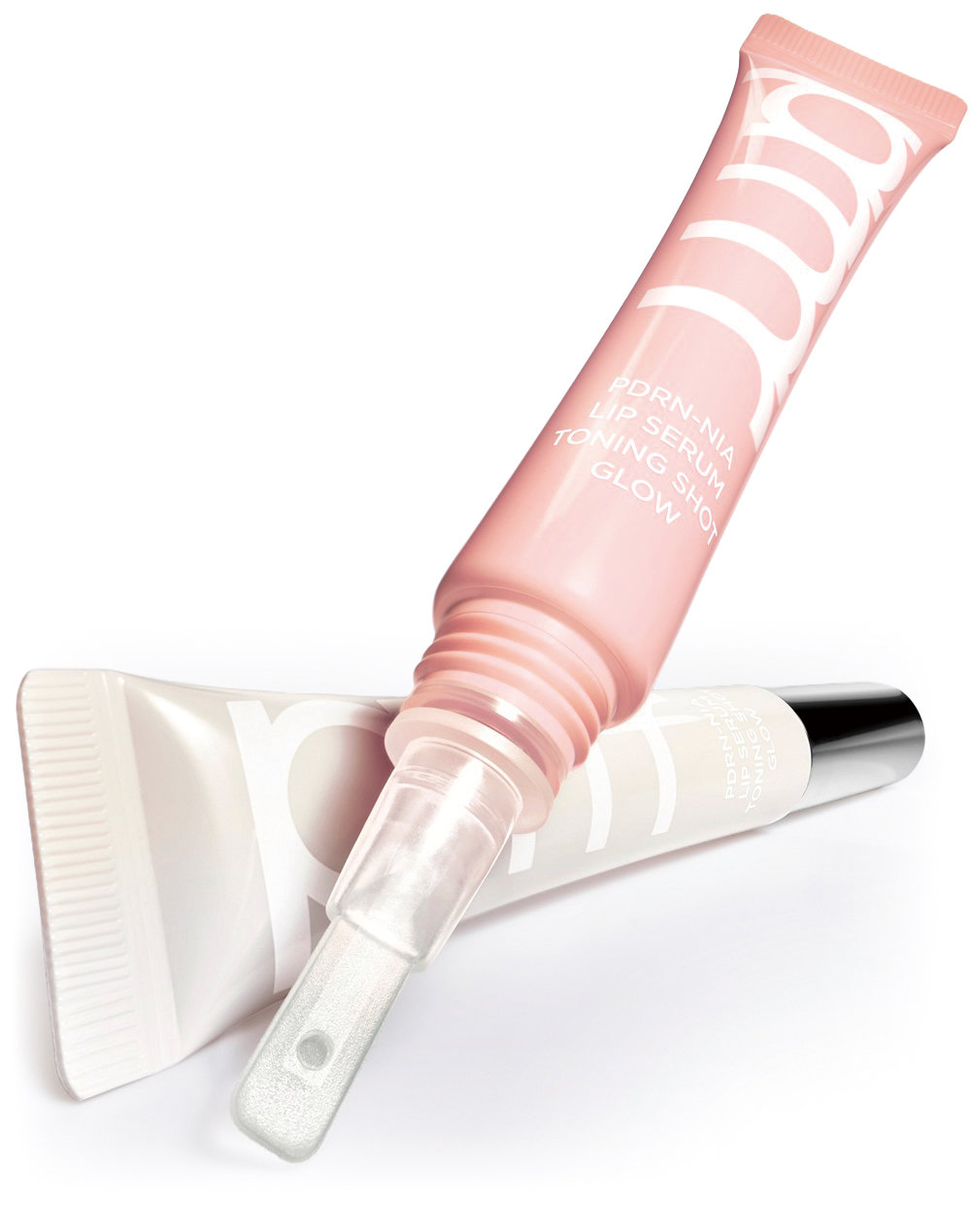 프리메라 ‘PDRN-나이아 립세럼 토닝 글로우 샷’. 입술을 생기 있게 가꿔주고 보습도 개선해준다. 색상은 투명한 ‘클리어’, 은은한 핑크빛 펄을 더한 ‘샤인’으로 두 가지다. 아모레퍼시픽 제공