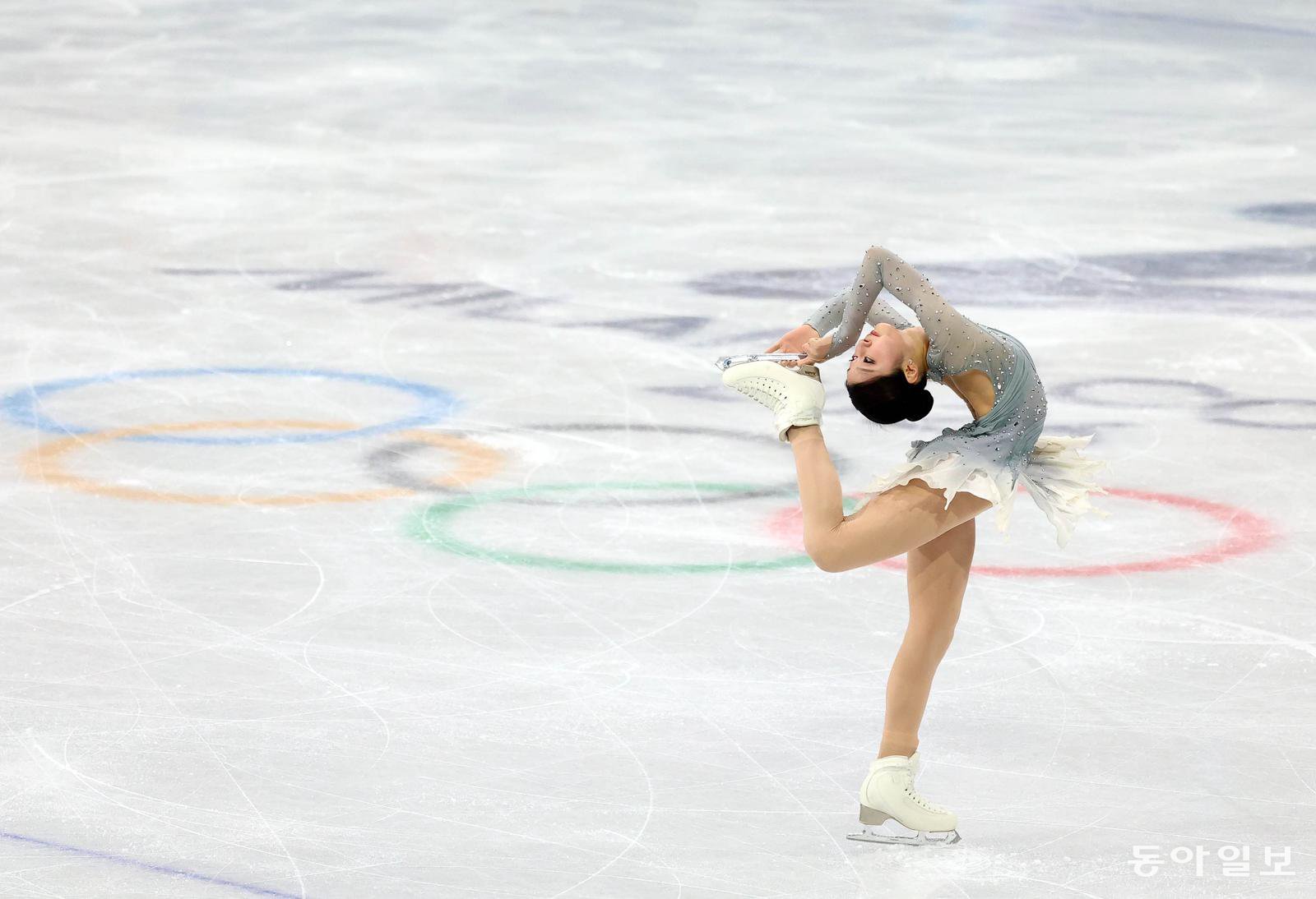 신지아의 스핀 연기. 밀라노=전영한 기자 scoopjyh@donga.com