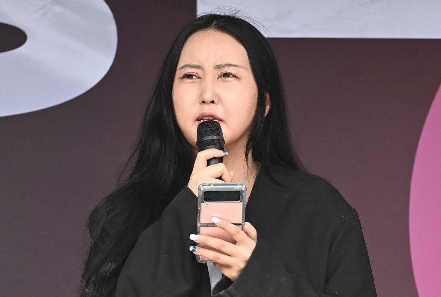 최서원 씨의 딸 정유연 씨(개명 전 정유라). 뉴시스