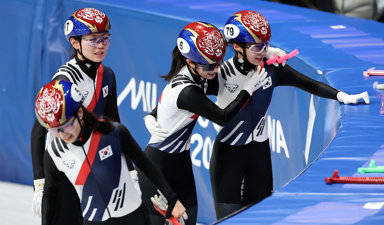한국 여자 쇼트트랙 대표팀. 2026.2.15  뉴스1