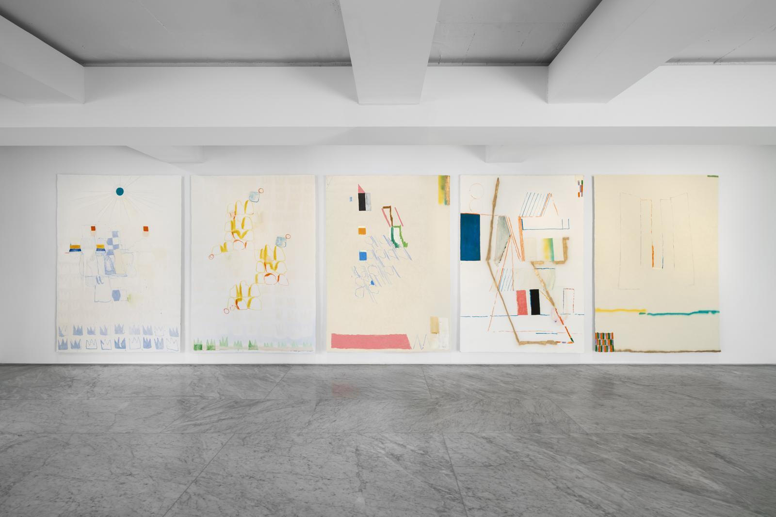 서울 종로구 PKM 갤러리에서 열리고 있는 백현진 개인전 ‘Seoul Syntax’. PKM 갤러리 제공