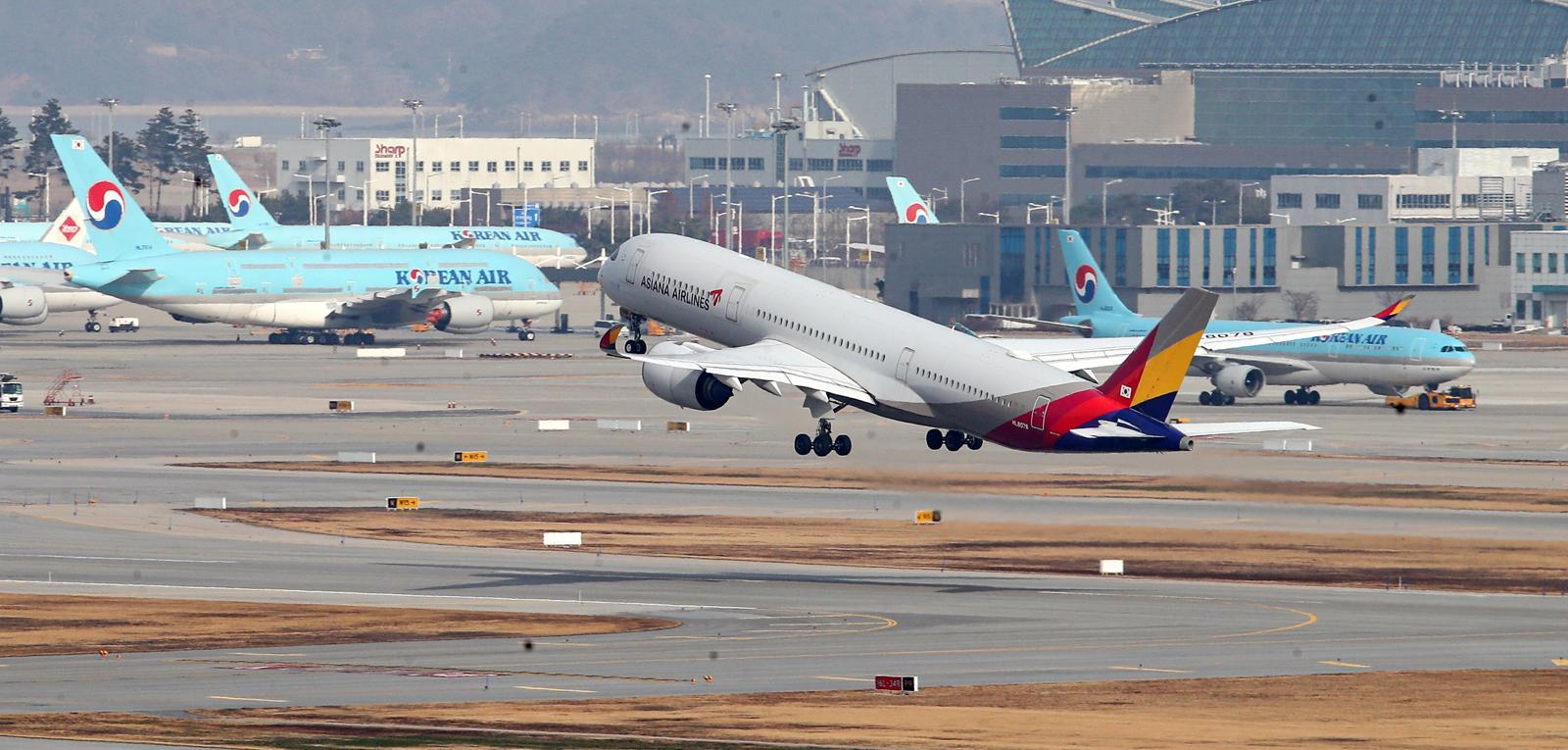 인천국제공항 항공기 모습. (자료사진) 뉴스1