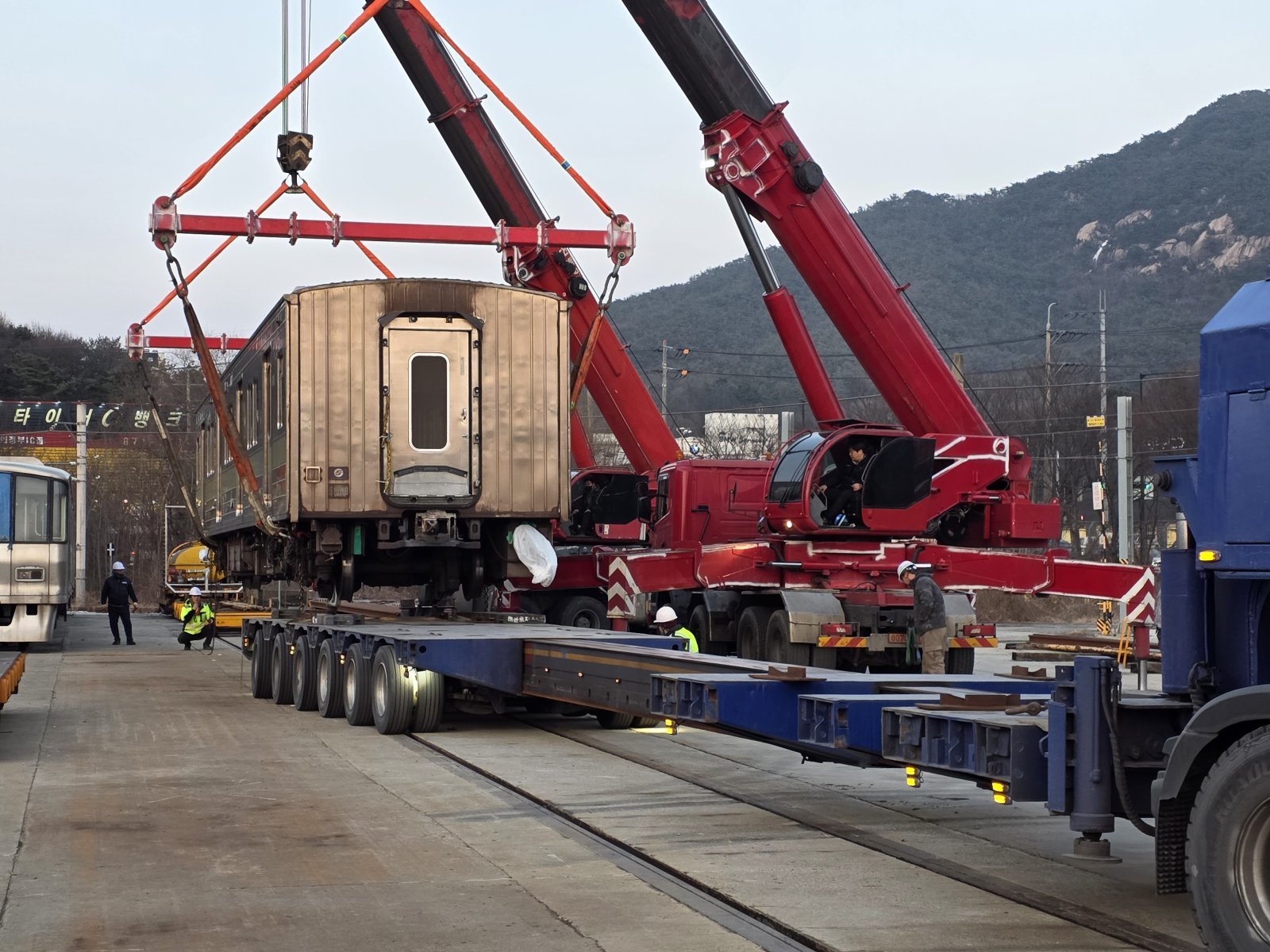 8호선 열차 긴급 복구