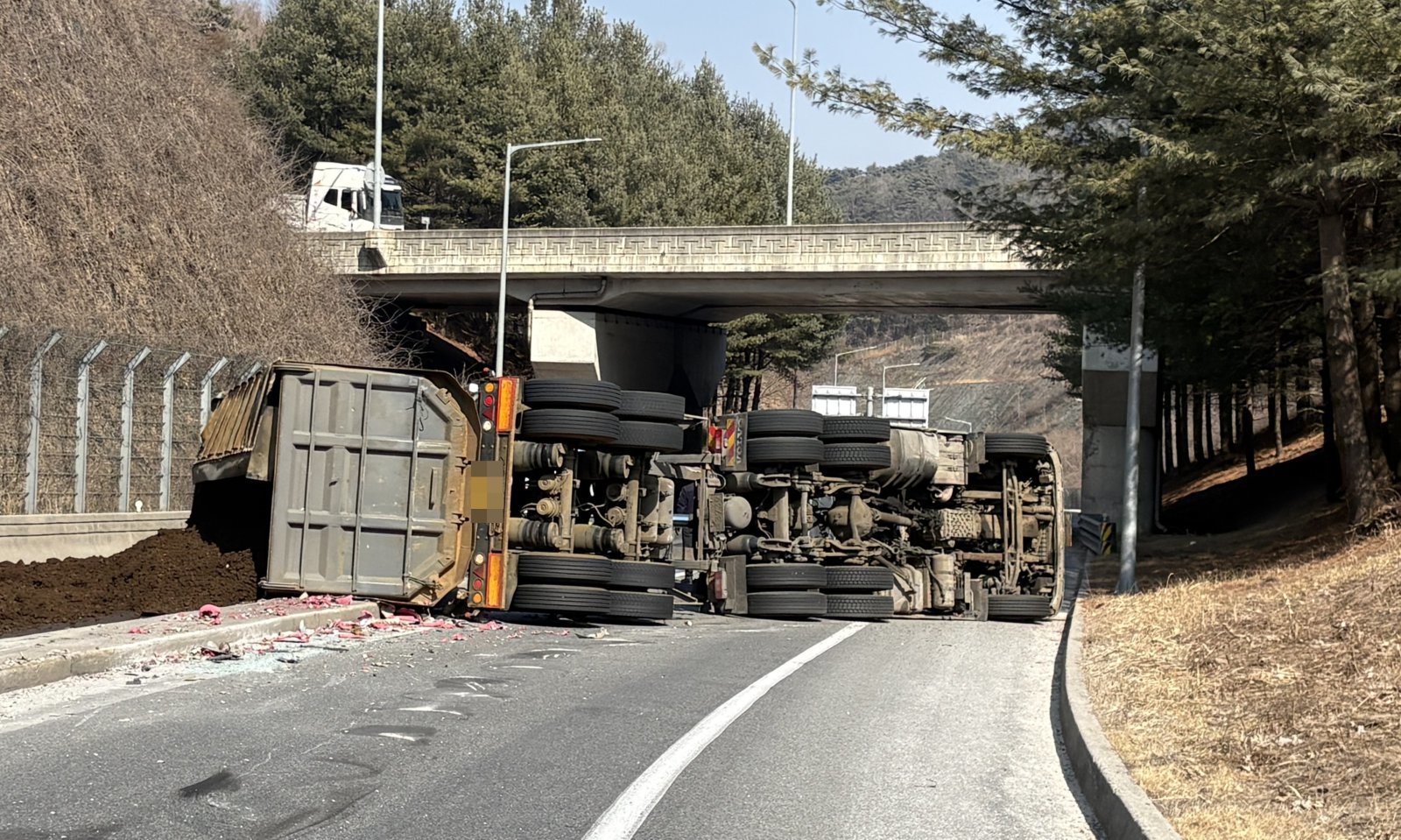 사고 현장. 단양소방서 제공