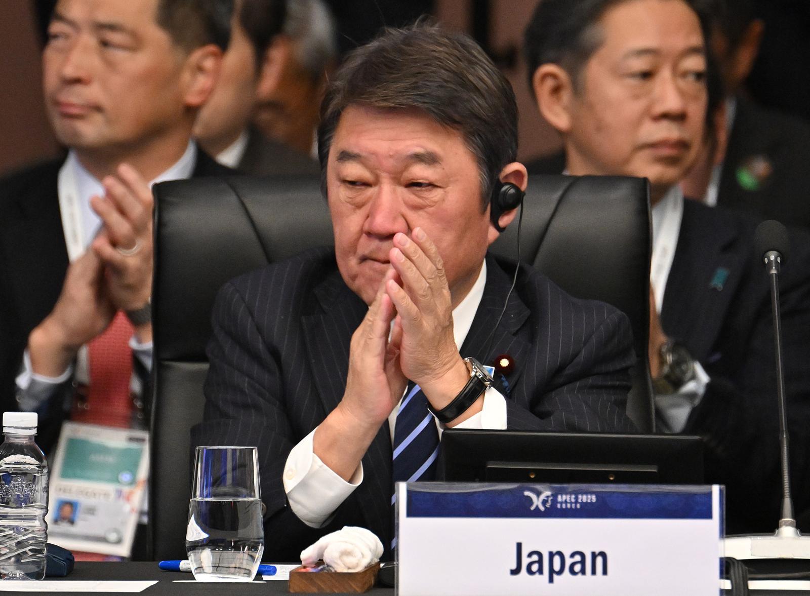 모테기 도시미쓰 일본 외무상. 2025.10.30 ⓒ 뉴스1 청사사진기자단