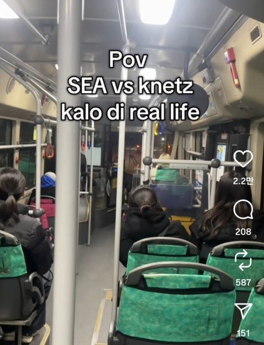 국내 한 중소기업에서 근무하는 외국인 근로자가 SNS에 게시한 영상. SNS 캡처