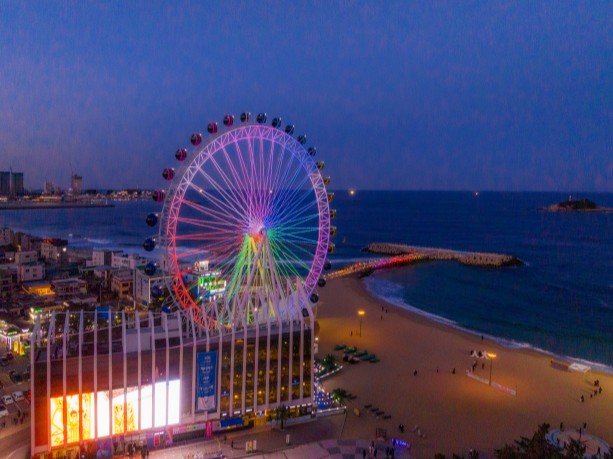 강원 속초해수욕장 대관람차 ‘속초아이’. 속초아이 홈페이지 캡처