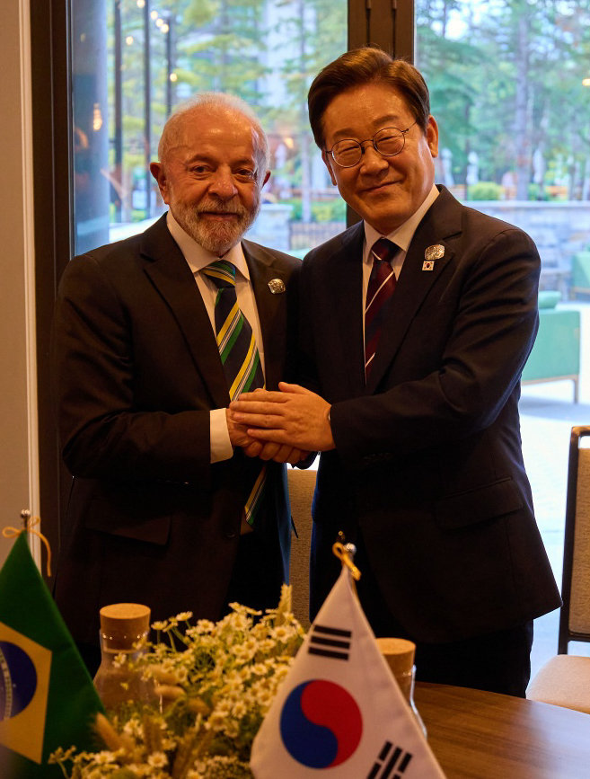 李대통령, 브라질 룰라와 정상회담…에너지·방산 등 협력 심화 논의