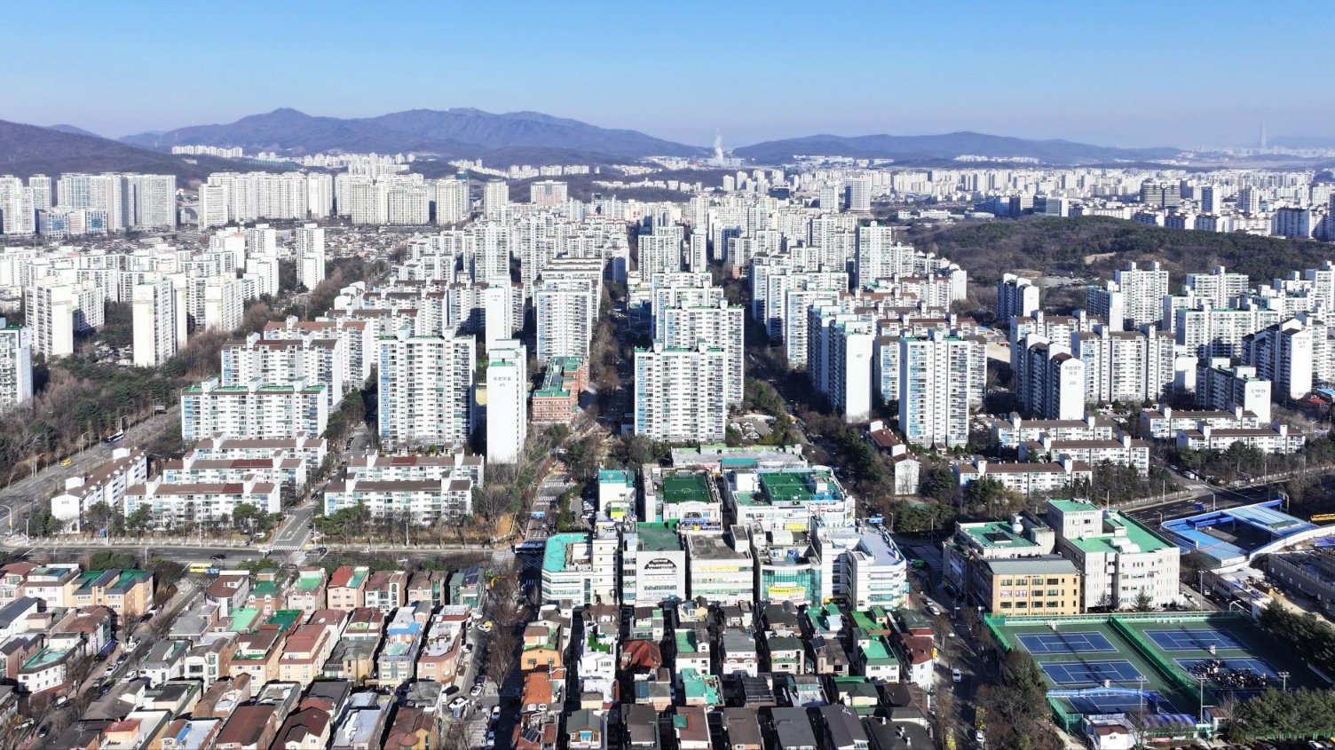 성남시 분당신도시 전경. 성남시 제공