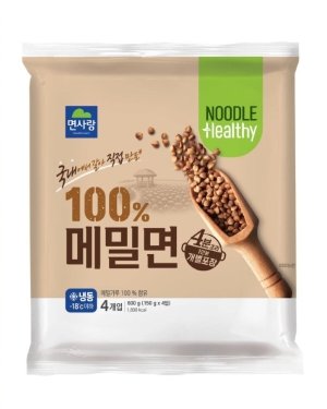 면사랑 100%메밀면 제품 패키지 이미지