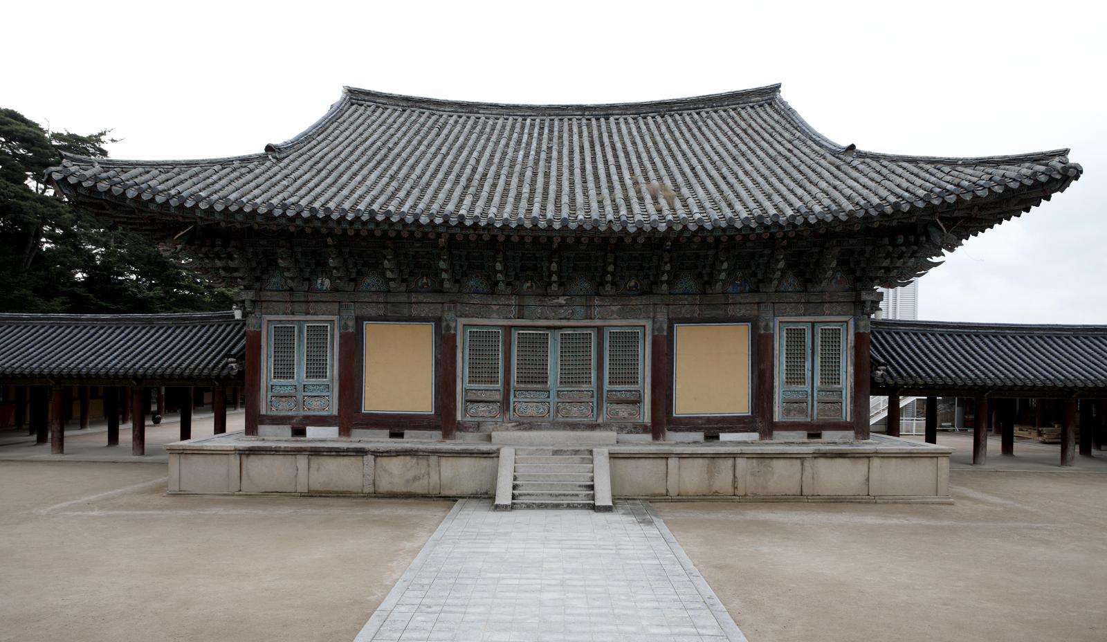 국가지정유산 보물인 경북 경주 불국사 대웅전. 건물 부재 곳곳이 파손 또는 탈락돼 올해 해체 및 수리에 들어갈 예정이다. 
국가유산청 제공