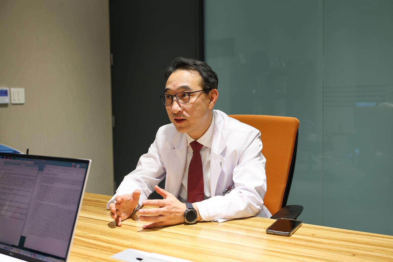 김학준 고려대 의학연구처장은 “대학병원이 진료에만 머물러서는 도약적 성장을 이루기 어렵다”며 “산학연이 경계를 허물고 협력해야 의료 혁신이 가능하다”고 강조했다. 고려대의료원 제공