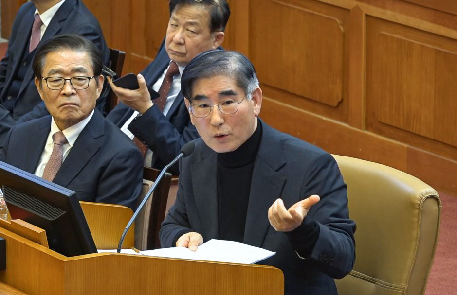 김용현 전 국방부 장관. 2025.1.23 헌법재판소 제공