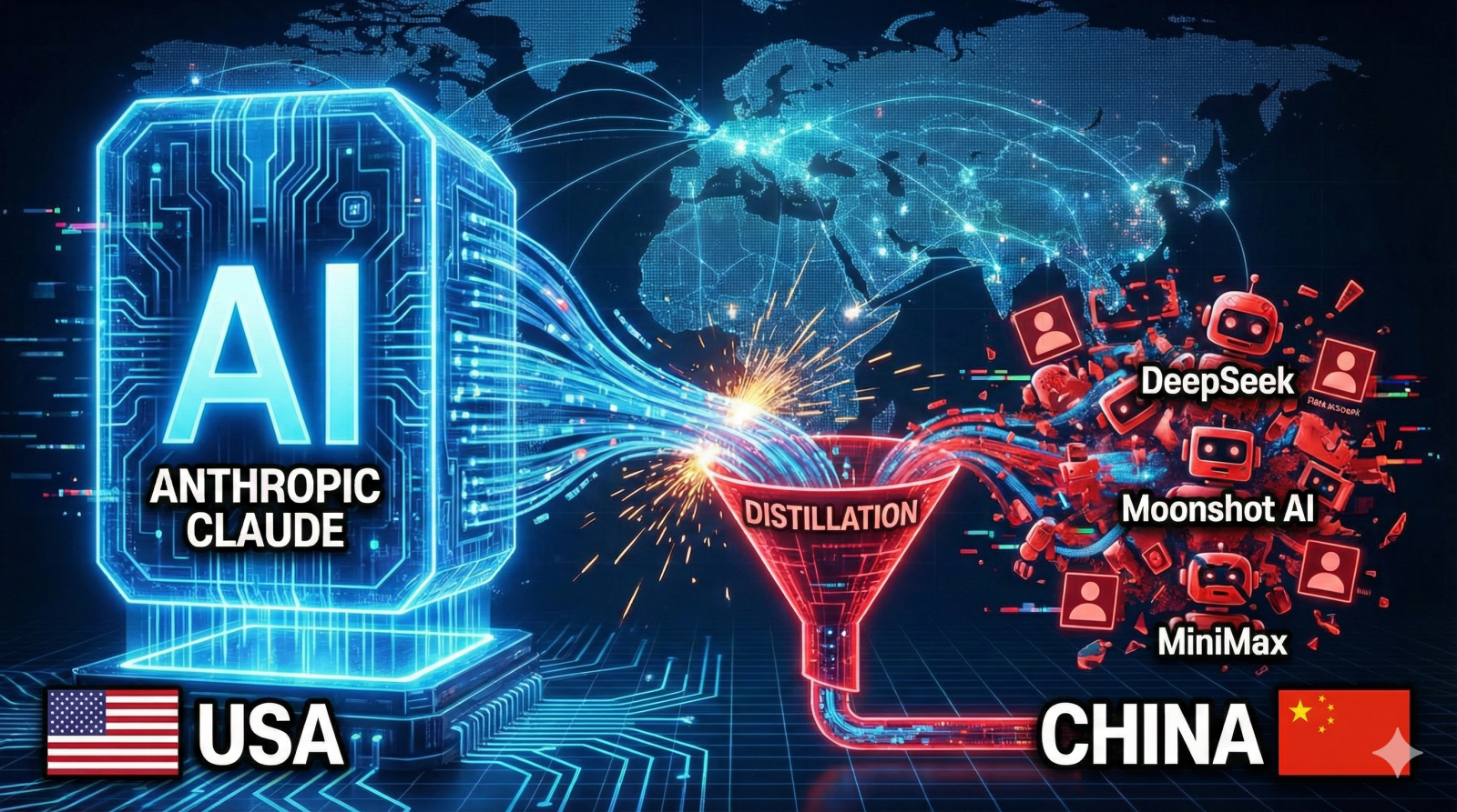 “가짜 계정 2만4000개”…美 앤트로픽, 딥시크 등 中 AI ‘데이터 추출’ 주장