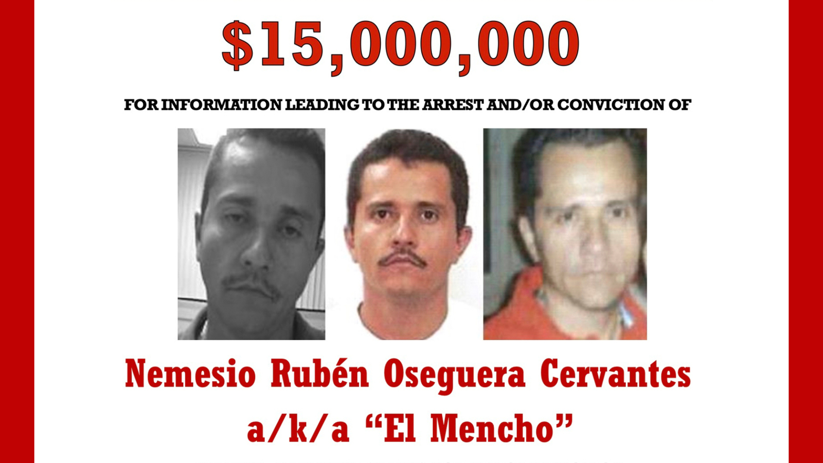 멕시코 최대 마약왕, 연인 꼬리 밟혀 덜미…헬기에서 최후