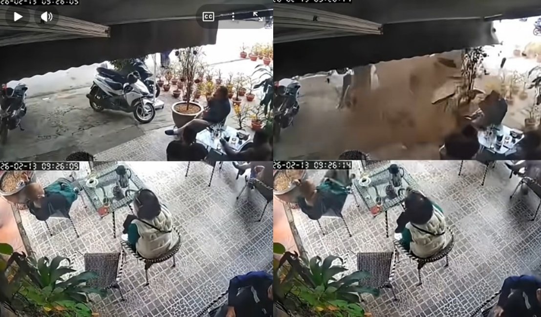 “차 마시는데 바닥이 ‘쾅’ 솟구쳤다”…베트남 하이퐁 맨홀 폭발