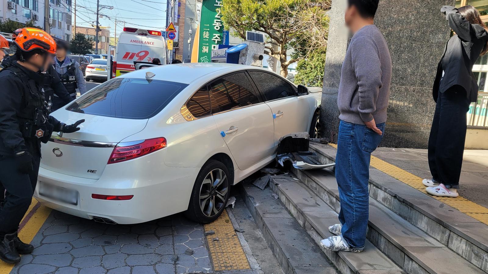 사고 당시 모습. 제주소방안전본부