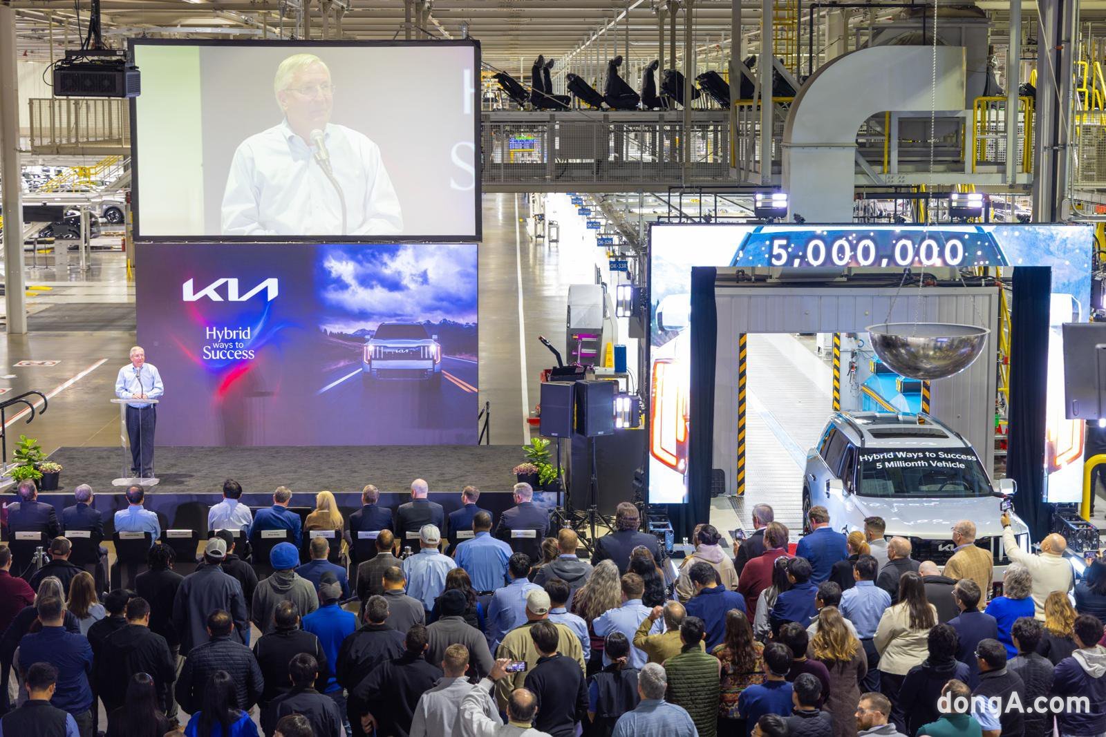 기아 조지아, 누적 생산 500만 대 돌파