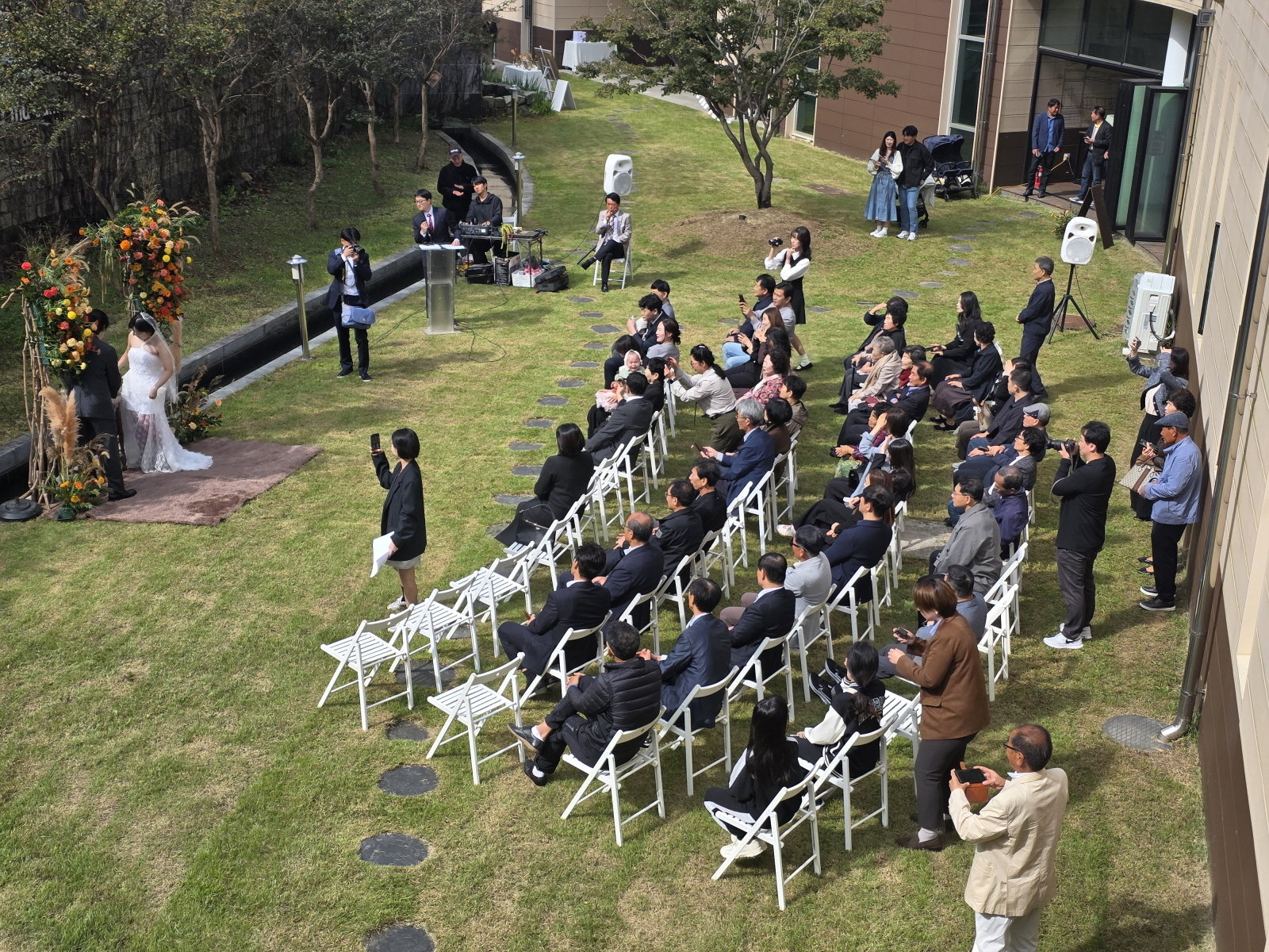 무등산생태탐방원에서 열린 숲 결혼식의 모습. (생태탐방원 제공. 재판매 DB 금지) 뉴스1