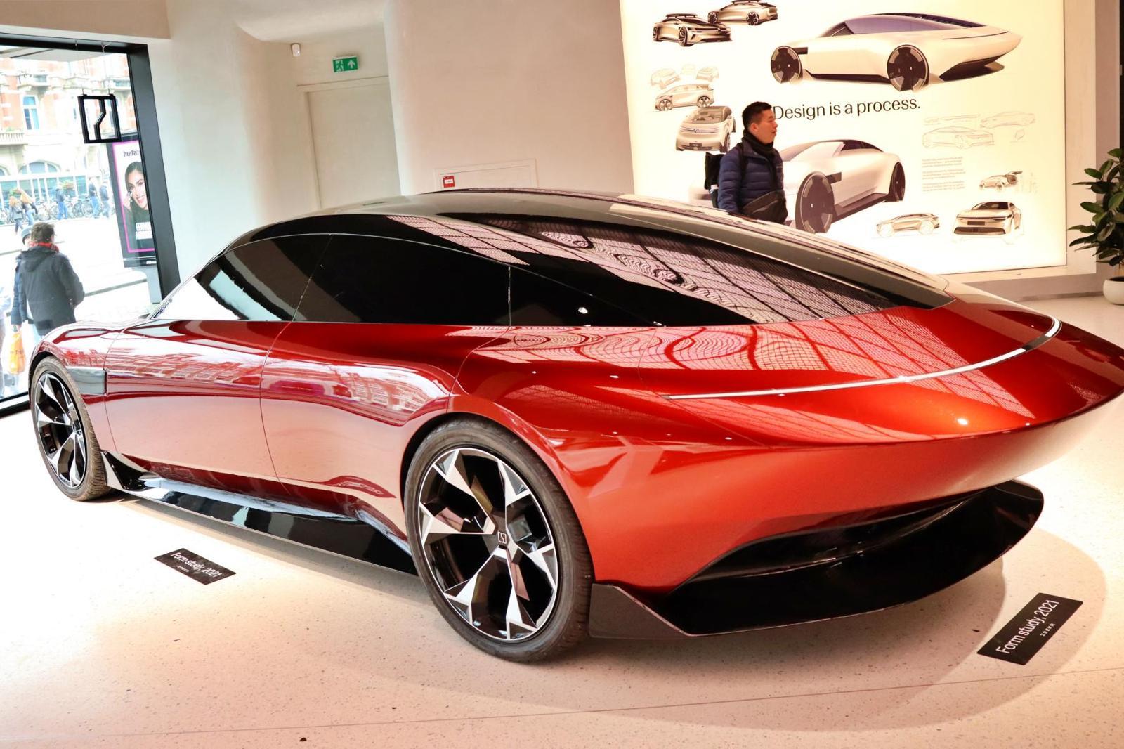 지커 콘셉트카 폼 스터디 2021 후면부 / 출처=IT동아