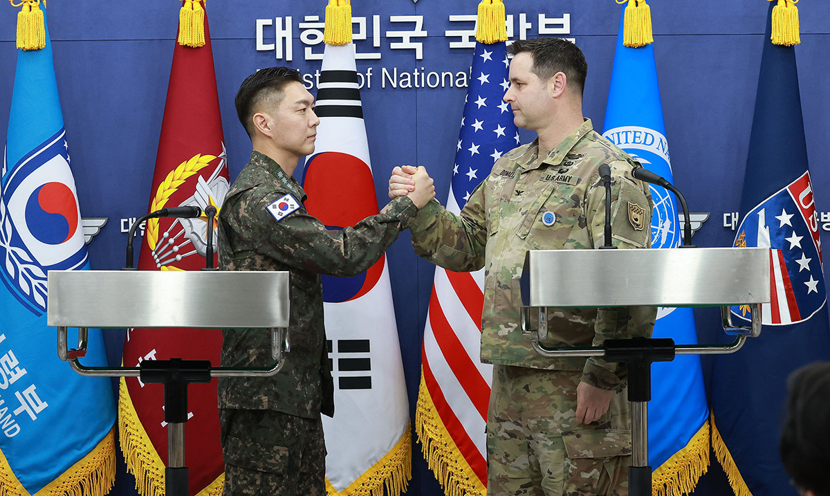 [사설]韓美 ‘한자리 딴소리’… 동맹 조율 없이 군인끼리 다툴 일인가