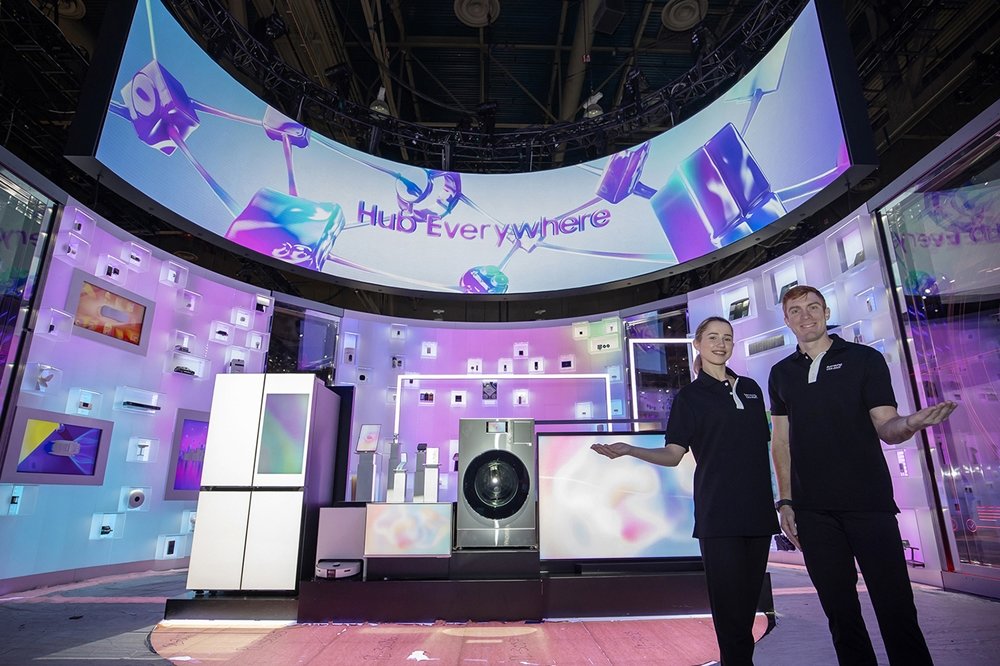 삼성전자 CES 스마트싱스 하이라이트존.