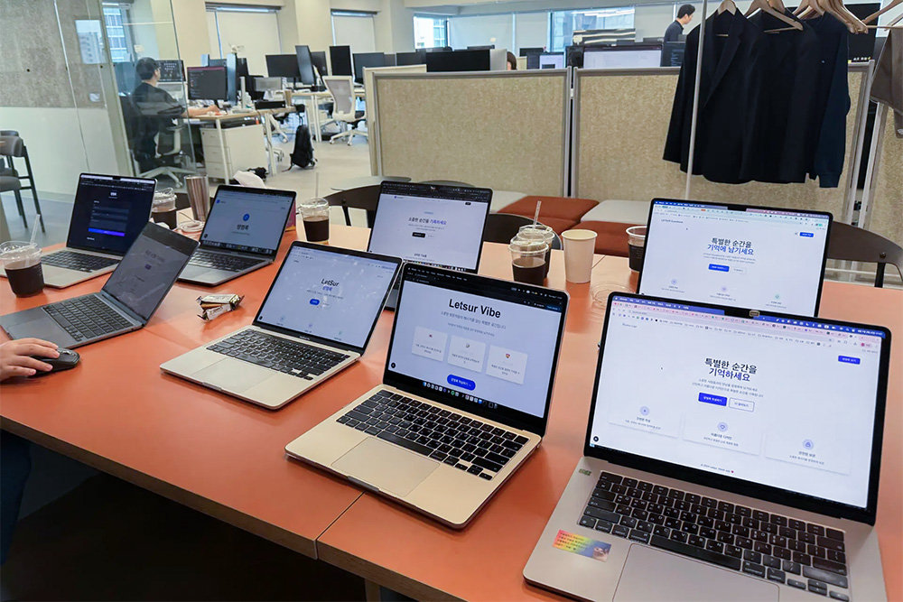 개발인력이 아닌 임직원도 1시간 정도의 AI 교육만 받으면 웹페이지 정도는 직접 만들 수 있을 정도의 상황이다 / 출처=렛서