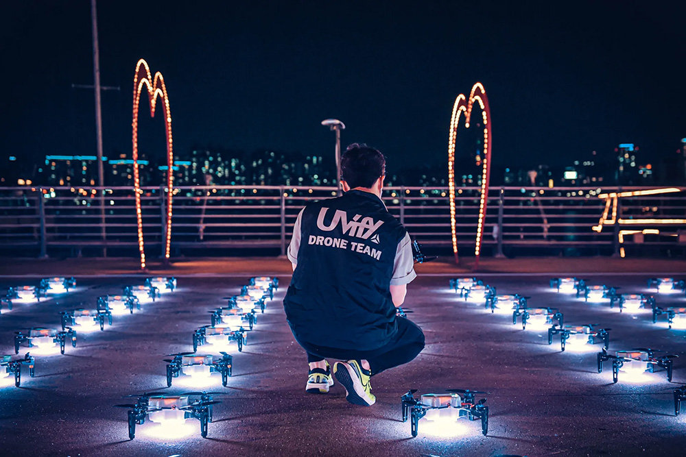 군집 드론용 소품종 대량생산에도 HP의 멀티 젯 퓨전 기반 기술이 사용되고 있다 / 출처=유비파이