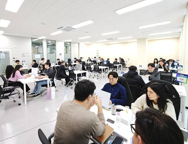 참가 VC가 1:1 밋업 프로그램을 운영해 큰 호응을 얻었다 / 출처=IT동아