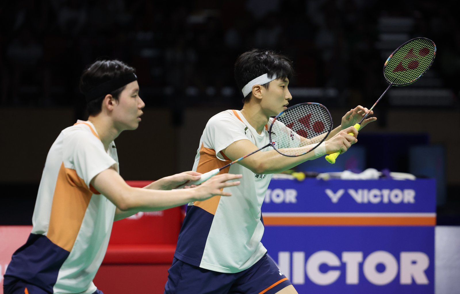 최고의 콤비로 떠오른 서승재(왼쪽)-김원호가 전영오픈 2연패에 도전한다. 2025.9.28 . 뉴스1