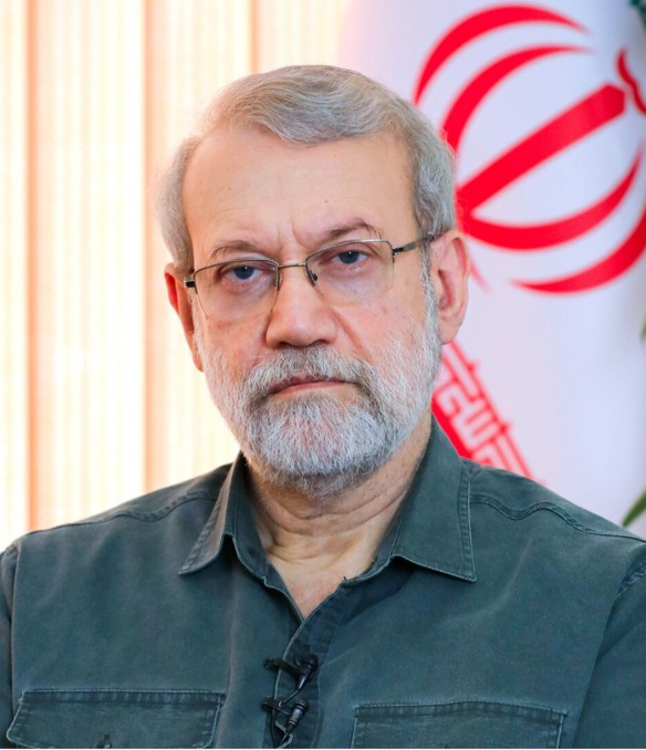 아야톨라 알리 하메네이 이란 최고지도자가 자신이 사망할 경우 국정운영 책임자로 지목한 것으로 알려진 알리 라리자니 최고국가안보위원회 사무총장. 출처=위키피디아