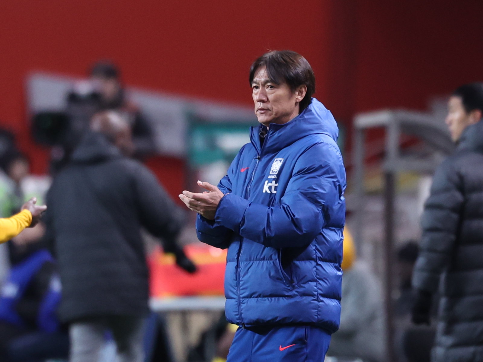 홍명보 축구대표팀 감독. 뉴스1