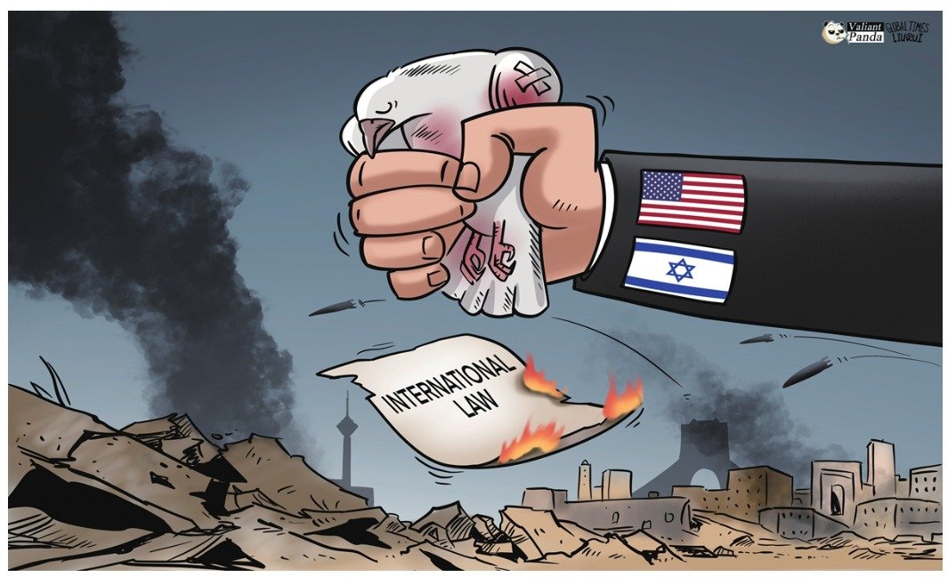 中관영지 “이란 핵 지원했던 美, 말 안듣는다고 이제 와 공격”