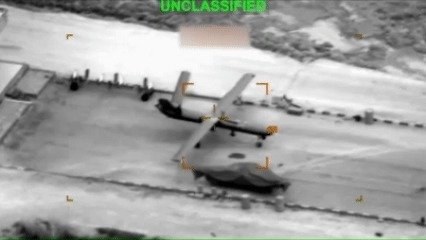 미군이 지난달 28일(현지시간) 이란의 다양한 목표물을 타격하는 장면. 출처=미군 중부사령부 엑스(X) 계정