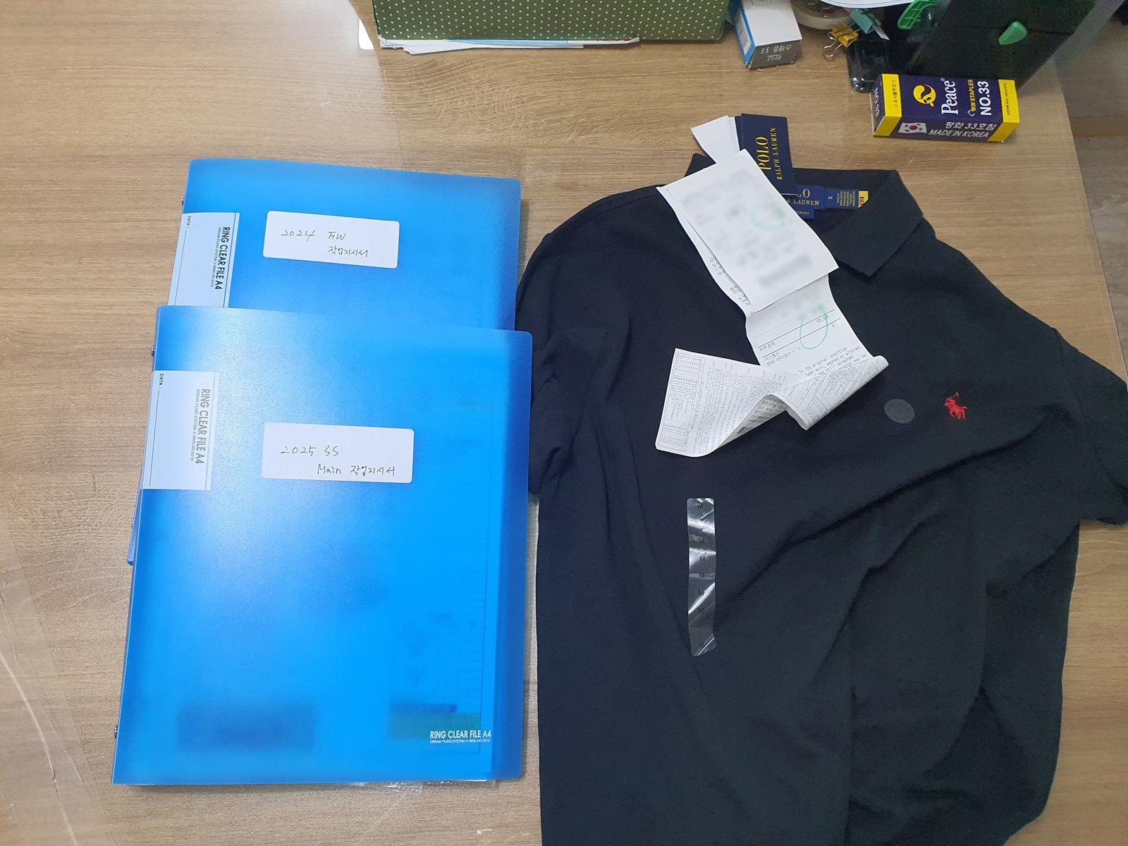 폴로(POLO) 위조 제작 의류. 관세청 인천세관 제공.