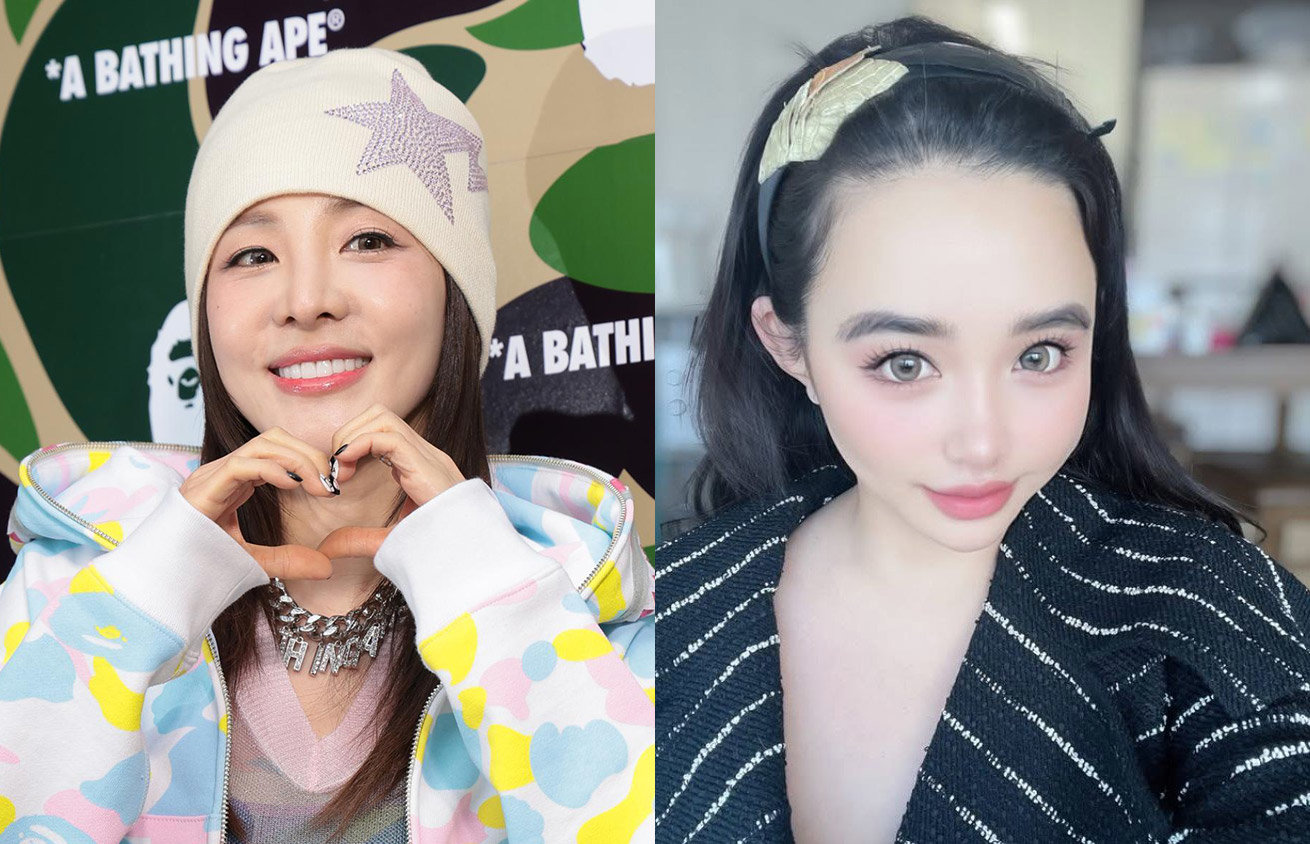 2NE1 산다라박(왼쪽)과 박봄. 뉴스1·뉴시스