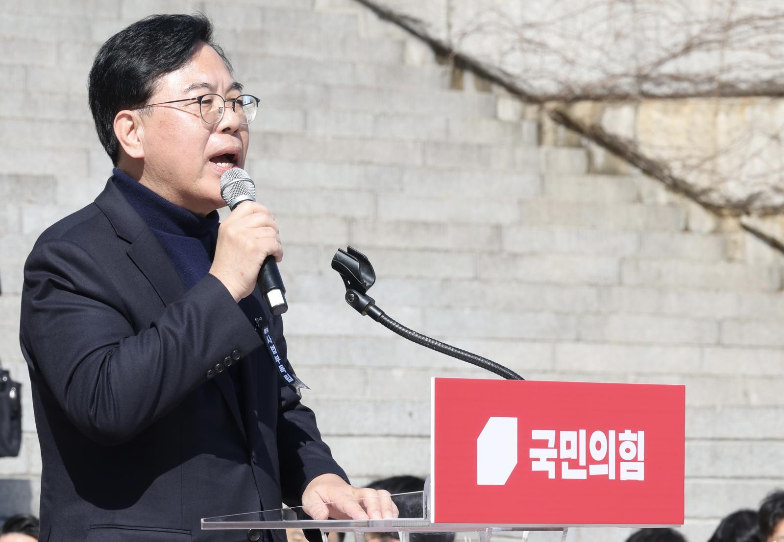 송언석 국민의힘 원내대표. 2026.03.03. 뉴시스