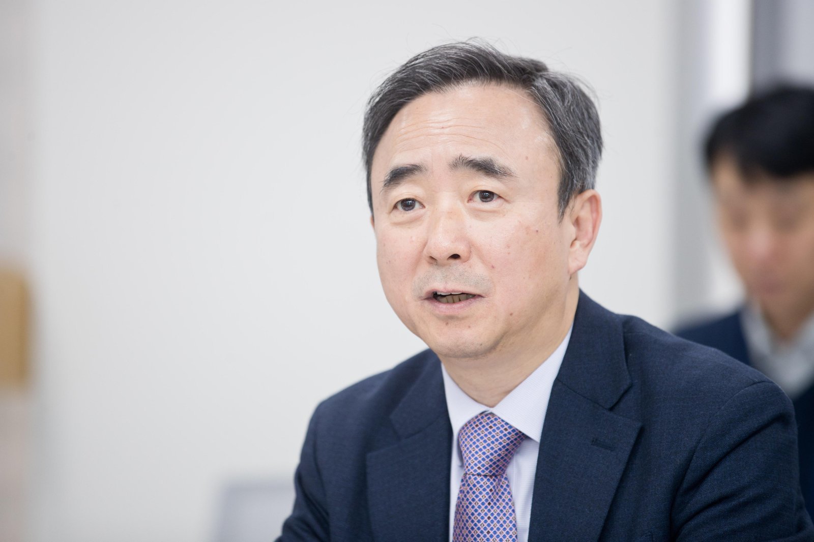 임문영 국가인공지능전략위원회 부위원장이 30일 오후 서울 중구 서울스퀘어 국가인공지능전략위원회에서 열린 ‘국방 AX 정책간담회’에서 발언하고 있다. (사진=과학기술정보통신부 제공) 2026.01.30