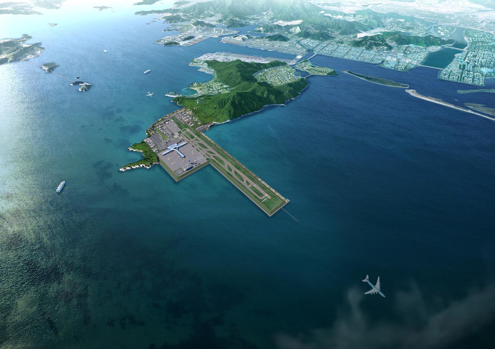 가덕도신공항 조감도 (부산시 제공)