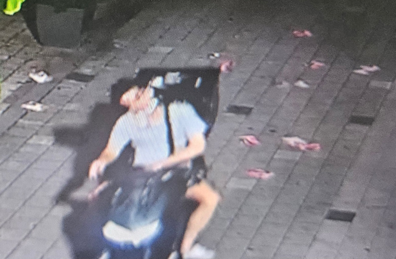 불법전단지 살포 총책. 서울경찰청 제공