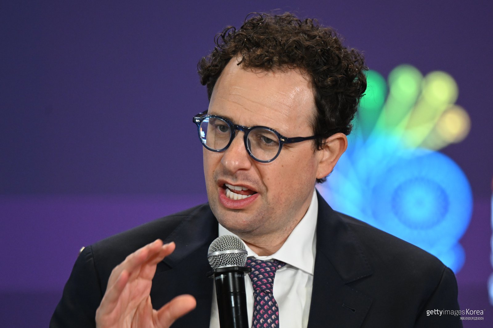 다리오 아모데이(Dario Amodei) 앤스로픽 최고경영자(CEO). 미 국방부가 앤스로픽을 ‘공급망 위험’ 기업으로 지정하면서 AI 기술의 군사 활용을 둘러싼 갈등이 커지고 있다. 블룸버그·Getty Images