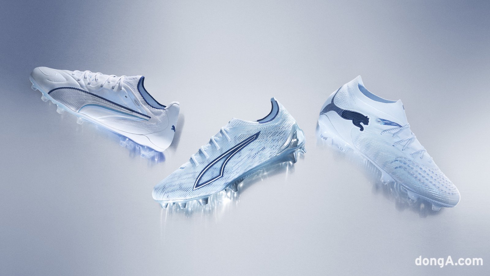 푸마, ‘드림러쉬 팩’ 축구화 3종(왼쪽부터 킹20, 울트라6, 퓨처9)