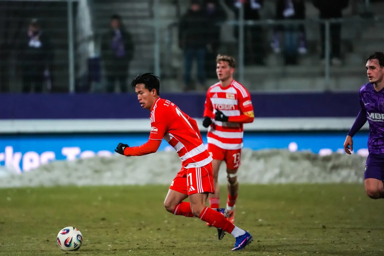독일 프로축구 분데스리가 우니온 베를린의 정우영. 우니온 베를린 공식 홈페이지 캡처