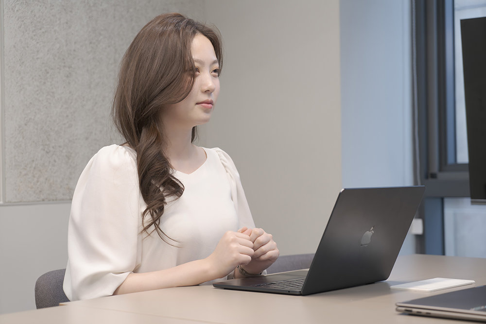 최혜린 총괄은 2022년 렛서 데이터 매니저로 입사해 지금은 AI 교육 프로그램을 총괄하고 있다 / 출처=IT동아