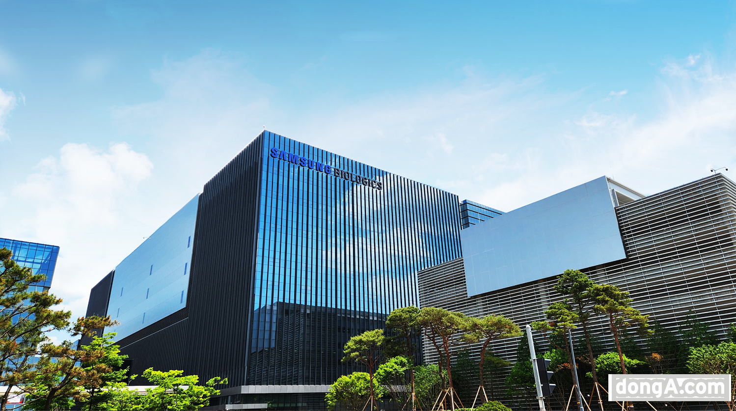 삼성바이오로직스 4공장 전경
